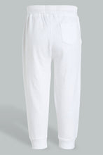 Load image into Gallery viewer, Redtag-White-Placement-Print-Active-Pant-Joggers-Infant-Boys-3 to 24 Months