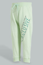 Load image into Gallery viewer, Redtag-Mint-Placement-Print-Active-Pant-Joggers-Infant-Boys-3 to 24 Months