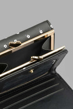 Load image into Gallery viewer, Redtag-Black-Printed-Purse-Colour:Black,-Filter:Girls-Accessories,-GIR-Purses,-New-In,-New-In-GIR-ACC,-Non-Sale,-S22B-Girls-