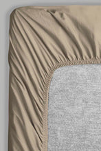 Load image into Gallery viewer, Redtag-Beige-Cotton-Fitted-Sheet-
(King-Size)-Fitted-Sheets-Home-Bedroom-