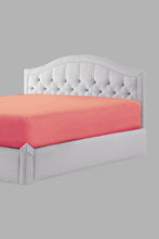 Load image into Gallery viewer, Redtag-Pink-Cotton-Fitted-Sheet-
(King-Size)-Fitted-Sheets-Home-Bedroom-