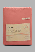 Load image into Gallery viewer, Redtag-Pink-Cotton-Fitted-Sheet-
(King-Size)-Fitted-Sheets-Home-Bedroom-