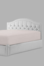 Load image into Gallery viewer, Redtag-Grey-Cotton-Fitted-Sheet-
(Single-Size)-Fitted-Sheets-Single-Size-Home-Bedroom-