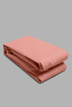Load image into Gallery viewer, Redtag-Pink-Cotton-Fitted-Sheet-
(Single-Size)-Category:Fitted-Sheets,-Colour:Pink,-Filter:Home-Bedroom,-HMW-BED-Fitted-Sheets,-New-In,-New-In-HMW-BED,-Non-Sale,-S22C,-Section:Homewares-Home-Bedroom-