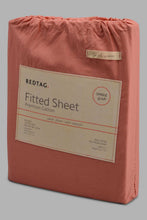 Load image into Gallery viewer, Redtag-Pink-Cotton-Fitted-Sheet-
(Single-Size)-Category:Fitted-Sheets,-Colour:Pink,-Filter:Home-Bedroom,-HMW-BED-Fitted-Sheets,-New-In,-New-In-HMW-BED,-Non-Sale,-S22C,-Section:Homewares-Home-Bedroom-
