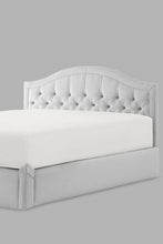 Load image into Gallery viewer, Redtag-Ivory-Cotton-Fitted-Sheet-
(King-Size)-Fitted-Sheets-King-Size-Home-Bedroom-