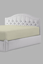 Load image into Gallery viewer, Redtag-Beige-Cotton-Fitted-Sheet-(Super-King-Size)-Category:Fitted-Sheets,-Colour:Beige,-Filter:Home-Bedroom,-HMW-BED-Fitted-Sheets,-New-In,-New-In-HMW-BED,-Non-Sale,-S22C,-Section:Homewares-Home-Bedroom-