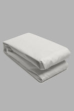 Load image into Gallery viewer, Redtag-Ivory-Cotton-Fitted-Sheet-(Super-King-Size)-Fitted-Sheets-Super-King-Size-Home-Bedroom-
