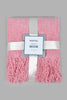 Redtag-Pink-Chenille-Throw-With-Fringe-Category:Throws,-Colour:Pink,-Filter:Home-Bedroom,-HMW-BED-Throws,-NAYA,-New-In,-New-In-HMW-BED,-Non-Sale,-S22C,-Section:Homewares-Home-Bedroom-