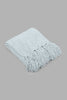 Redtag-Grey-Chenille-Throw-With-Fringe-Category:Throws,-Colour:Grey,-Filter:Home-Bedroom,-HMW-BED-Throws,-LEGACY,-New-In,-New-In-HMW-BED,-Non-Sale,-S22C,-Section:Homewares-Home-Bedroom-