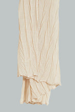 Load image into Gallery viewer, Redtag-Black-Crinkle-Scarf-Fashion-Scarves-Girls-