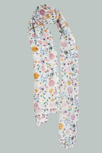 Load image into Gallery viewer, Redtag-Multi-Colour-Floral-Printed-Scarf-Fashion-Scarves-Girls-