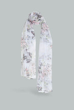 Load image into Gallery viewer, Redtag-Multi-Colour-Butterfly-Printed-Scarf-Fashion-Scarves-Girls-