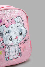 Load image into Gallery viewer, Redtag-Multi-Colour-Character-Embellished-Sequins-Backpack-Backpacks-Girls-