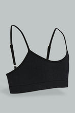 Load image into Gallery viewer, Redtag-Black-Seamless-Bra-(Pack-of-2)-365,-Colour:Black,-ESS,-Filter:Senior-Girls-(9-to-14-Yrs),-GSR-Bras,-New-In,-New-In-GSR,-Non-Sale,-Section:Kidswear-Senior-Girls-9 to 14 Years