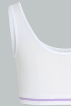 Load image into Gallery viewer, Redtag-Purple-And-Grey-Sports-Bra-(Pack-of-2)-365,-Colour:Grey,-Colour:Purple,-ESS,-Filter:Senior-Girls-(9-to-14-Yrs),-GSR-Bras,-New-In,-New-In-GSR,-Non-Sale,-Section:Kidswear-Senior-Girls-9 to 14 Years