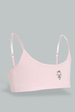 Load image into Gallery viewer, Redtag-White/Pink-Bunny-Print-Bra-(2-Pack)-365,-Colour:Assorted,-ESS,-Filter:Senior-Girls-(9-to-14-Yrs),-GSR-Bras,-New-In,-New-In-GSR,-Non-Sale,-Section:Kidswear-Senior-Girls-9 to 14 Years