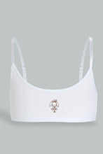 Load image into Gallery viewer, Redtag-White/Pink-Bunny-Print-Bra-(2-Pack)-365,-Colour:Assorted,-ESS,-Filter:Senior-Girls-(9-to-14-Yrs),-GSR-Bras,-New-In,-New-In-GSR,-Non-Sale,-Section:Kidswear-Senior-Girls-9 to 14 Years