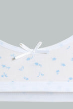 Load image into Gallery viewer, Redtag-White-And-Blue-Seamless-Bra-(Pack-of-2)-365,-Colour:Blue,-Colour:White,-ESS,-Filter:Senior-Girls-(9-to-14-Yrs),-GSR-Bras,-New-In,-New-In-GSR,-Non-Sale,-Section:Kidswear-Senior-Girls-9 to 14 Years