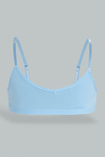 Load image into Gallery viewer, Blue And White Seamless Bra (Pack of 2)