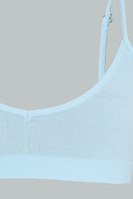 Load image into Gallery viewer, Blue And Purple Jacquard Bra (Pack of 2)