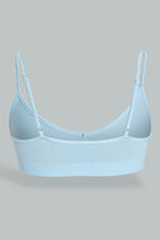 Load image into Gallery viewer, Redtag-Blue-And-Purple-Jacquard-Bra-(Pack-of-2)-365,-Colour:Blue,-Colour:Purple,-ESS,-Filter:Senior-Girls-(9-to-14-Yrs),-GSR-Bras,-New-In,-New-In-GSR,-Non-Sale,-Section:Kidswear-Senior-Girls-9 to 14 Years