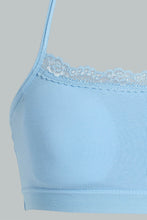 Load image into Gallery viewer, Pink And Blue Neck Strap Padded Bra (Pack of 2)