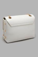 تنزيل الصورة على معرض الصور، Redtag-White-Clutch-Bag-With-Lock-Clutches-Women-