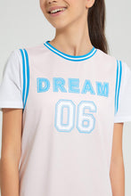 تنزيل الصورة على معرض الصور، Redtag-Pink-Sports-Dress-Dresses-Senior-Girls-9 to 14 Years