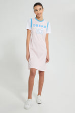 تنزيل الصورة على معرض الصور، Redtag-Pink-Sports-Dress-Dresses-Senior-Girls-9 to 14 Years