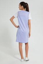 تنزيل الصورة على معرض الصور، Redtag-Purple-Sports-Dress-Dresses-Senior-Girls-9 to 14 Years