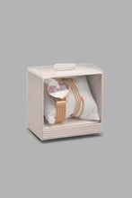 Load image into Gallery viewer, Redtag-Gold-Embellished-Analog-Watch-Wirth-Bracelet-Analog-Watches-Girls-