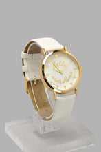 تنزيل الصورة على معرض الصور، Redtag-Silver-Embellished-Analog-Watch-Wirth-Bracelet-Analog-Watches-Girls-