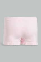 Load image into Gallery viewer, Redtag-Blue/Pink/Ivory-Plain-Boyleg-Brief-(3-Pack)-Briefs-Boyleg-Women's-