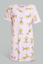 تنزيل الصورة على معرض الصور، Redtag-Peach-Twitty-Printed-Nightshirt-Nightshirts-Women's-