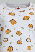 تنزيل الصورة على معرض الصور، Redtag-Pale-Yellow-Garfield-Printed-Nightshirt-Nightshirts-Women's-