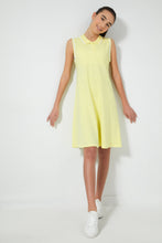تنزيل الصورة على معرض الصور، Redtag-Yellow-Polo-Skater-Dress-Dresses-Senior-Girls-9 to 14 Years