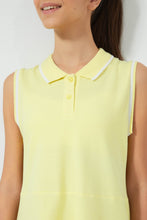 تنزيل الصورة على معرض الصور، Redtag-Yellow-Polo-Skater-Dress-Dresses-Senior-Girls-9 to 14 Years
