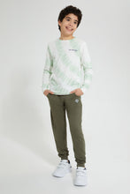 تنزيل الصورة على معرض الصور، Redtag-Green-Tye-Dye-T-Shirts-Plain-Senior-Boys-9 to 14 Years