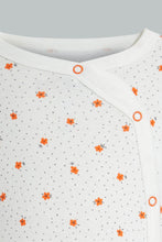 تنزيل الصورة على معرض الصور، Redtag-Red-And-Pink-Distsy-Floral-Romper-Rompers-Baby-0 to 12 Months
