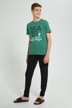 تنزيل الصورة على معرض الصور، Redtag-Olive-Skate-All-Day-Night-Suit-Pyjama-Sets-Senior-Boys-9 to 14 Years