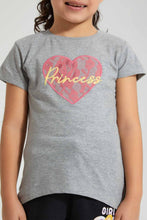 تنزيل الصورة على معرض الصور، Redtag-Grey-Laced-Lurex-Embroideredroidery-T-Shirt-Colour:Grey,-Filter:Girls-(2-to-8-Yrs),-Girls-T-Shirts,-New-In,-New-In-GIR,-Non-Sale,-S22B,-Section:Kidswear,-TBL-Girls-2 to 8 Years