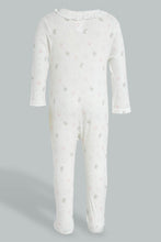 تنزيل الصورة على معرض الصور، Redtag-White-And-Pink-Frill-Sleep-Suit-Sleepsuits-Baby-0 to 12 Months