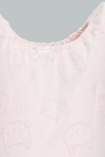 Load image into Gallery viewer, Redtag-Pink-Jacquard-Romper-Colour:Pink,-Filter:Baby-(0-to-12-Mths),-NBG-Rompers,-New-In,-New-In-NBG,-Non-Sale,-S22B,-Section:Kidswear-Baby-0 to 12 Months