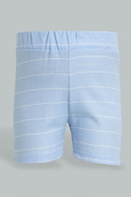 Load image into Gallery viewer, Redtag-Blue-Giraffe-T-Shirt-&-Shorts-Set-Colour:Blue,-Filter:Baby-(0-to-12-Mths),-NBF-Sleepsuits,-New-In,-New-In-NBF,-Non-Sale,-S22B,-Section:Kidswear-Baby-0 to 12 Months