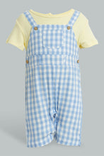 تنزيل الصورة على معرض الصور، Redtag-Blue-Gingham-Duangree-Romper-Colour:Blue,-Filter:Baby-(0-to-12-Mths),-NBF-Rompers,-New-In,-New-In-NBF,-Non-Sale,-S22B,-Section:Kidswear-Baby-0 to 12 Months