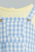 تنزيل الصورة على معرض الصور، Redtag-Blue-Gingham-Duangree-Romper-Colour:Blue,-Filter:Baby-(0-to-12-Mths),-NBF-Rompers,-New-In,-New-In-NBF,-Non-Sale,-S22B,-Section:Kidswear-Baby-0 to 12 Months