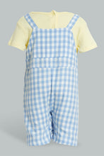 تنزيل الصورة على معرض الصور، Redtag-Blue-Gingham-Duangree-Romper-Colour:Blue,-Filter:Baby-(0-to-12-Mths),-NBF-Rompers,-New-In,-New-In-NBF,-Non-Sale,-S22B,-Section:Kidswear-Baby-0 to 12 Months