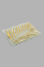 Load image into Gallery viewer, Redtag-Gold-Rectangle-Leaf-Platter-Colour:Gold,-Filter:Home-Dining,-HMW-DIN-Serving-Dish,-New-In,-New-In-HMW-DIN,-Non-Sale,-S22A,-Section:Homewares-Home-Dining-