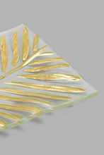 Load image into Gallery viewer, Redtag-Gold-Rectangle-Leaf-Platter-Colour:Gold,-Filter:Home-Dining,-HMW-DIN-Serving-Dish,-New-In,-New-In-HMW-DIN,-Non-Sale,-S22A,-Section:Homewares-Home-Dining-